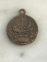 Load image into Gallery viewer, Medal - Saint George - Bronze or Sterling Silver - Antique Reproduction 752 CeCeAgnes Rosary Parts
