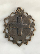 Load image into Gallery viewer, Medal - Saint George - Bronze or Sterling Silver - Antique Reproduction 179 CeCeAgnes Rosary Parts
