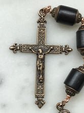 Load image into Gallery viewer, Three Hail Mary Chaplet - Wood and Bronze CeCeAgnes
