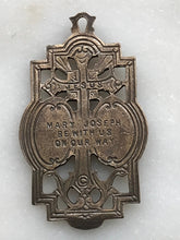 Load image into Gallery viewer, JMJ Medal - Bronze or Sterling Silver - Antique Reproduction 1251 CeCeAgnes Rosary Parts

