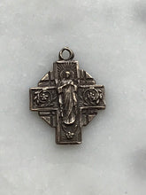 Load image into Gallery viewer, OL of Carmel Scapular Medal: 1298 Antique Bronze
