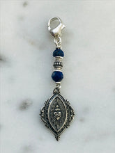 Load image into Gallery viewer, Sacred Heart Bag Charm - Zipper Pull - All Sterling Silver CeCeAgnes
