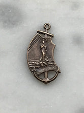 Load image into Gallery viewer, Stella Maris Medal - Antique Reproduction 1291 - Mary, Mother of God CeCeAgnes Rosary Parts
