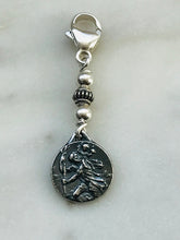 Load image into Gallery viewer, Saint Christopher Bag Charm - Zipper Pull - All Sterling Silver CeCeAgnes
