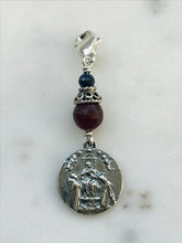 Load image into Gallery viewer, Saint Catherine of Siena Bag Charm - Zipper Pull - All Sterling Silver CeCeAgnes
