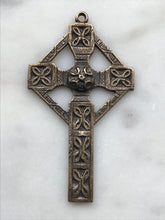 Load image into Gallery viewer, Celtic Cross Medal -  Bronze - 500 CeCeAgnes Rosary Parts
