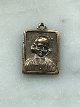 Load image into Gallery viewer, Saint John Vianney &amp; Philomena Medal: 751 Antique Bronze Reproduction Rosary Parts
