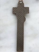 Load image into Gallery viewer, Irish Penal Crucifix - Bronze - Antique French Reproduction 307 CeCeAgnes Rosary Parts

