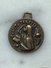 Load image into Gallery viewer, Saint Teresa of Avila Medal: 295 Bronze Antique Reproduction
