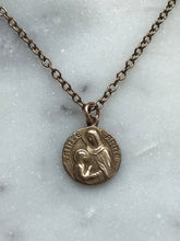 Load image into Gallery viewer, Saint Ann Solid Bronze Necklace
