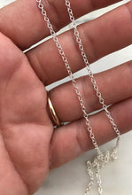 Load image into Gallery viewer, Sterling Silver Cable Chain
