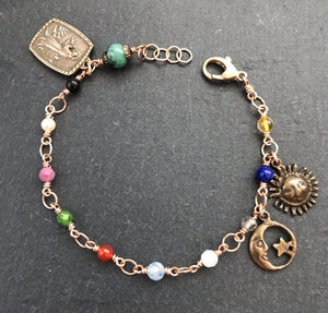 Canticle of the Sun Rosary Bracelet - Saint Francis