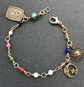 Canticle of the Sun Rosary Bracelet - Saint Francis