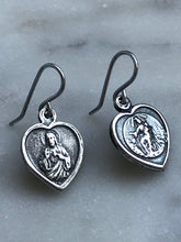 Load image into Gallery viewer, Scapular Sterling Silver Earrings - CeCeAgnes
