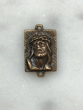Load image into Gallery viewer, Holy Face of Jesus Medal: 338 Bronze Antique Reproduction
