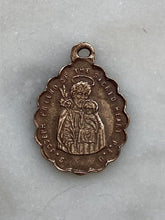 Load image into Gallery viewer, Holy Face of Jesus Saint Joseph Medal - Antique Reproduction 556 -  CeCeAgnes Rosary Parts
