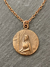 Load image into Gallery viewer, Saint Cecila Solid Bronze Necklace
