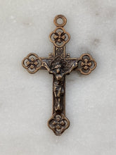 Load image into Gallery viewer, Petite Crucifix -  Bronze - 741 CeCeAgnes Rosary Parts
