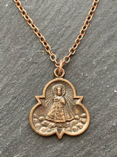 Load image into Gallery viewer, Infant of Prague Solid Bronze Necklace
