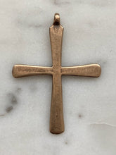 Load image into Gallery viewer, Coptic Cross Pendant -  Bronze - Antique Reproduction 770 CeCeAgnes Rosary Parts
