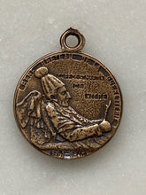 Load image into Gallery viewer, Medal - Saint Martin - Bronze or Sterling Silver - Antique Reproduction 1360 CeCeAgnes Rosary Parts
