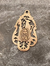 Load image into Gallery viewer, Medal - Saint Anne - Bronze or Sterling Silver - Antique Reproduction 1073 CeCeAgnes Rosary Parts
