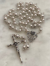 Load image into Gallery viewer, Sterling Silver Rosary Wire-Wrapped Beads, Spanish Crucifix
