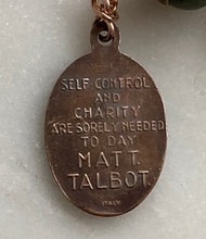 Load image into Gallery viewer, Matt Talbot Three Hail Mary Chaplet - Connemara Marble - Bronze CeCeAgnes

