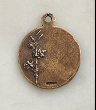 Load image into Gallery viewer, Medal - Saint Monica - Bronze or Sterling Silver - Antique Reproduction 1601 CeCeAgnes Rosary Parts
