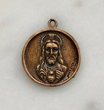 Load image into Gallery viewer, Medal - Saint Jude - Bronze or Sterling Silver - Antique Reproduction 1395 CeCeAgnes Rosary Parts

