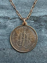 Load image into Gallery viewer, JHS Catholic Necklace - Solid  Bronze
