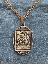 Load image into Gallery viewer, Saint Rita - Our Lady of Good Counsel - Solid Bronze Necklace
