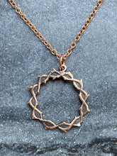 Load image into Gallery viewer, Crown of Thorns Solid Bronze Necklace
