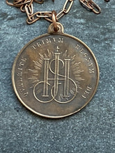 Load image into Gallery viewer, JHS Catholic Necklace - Solid  Bronze
