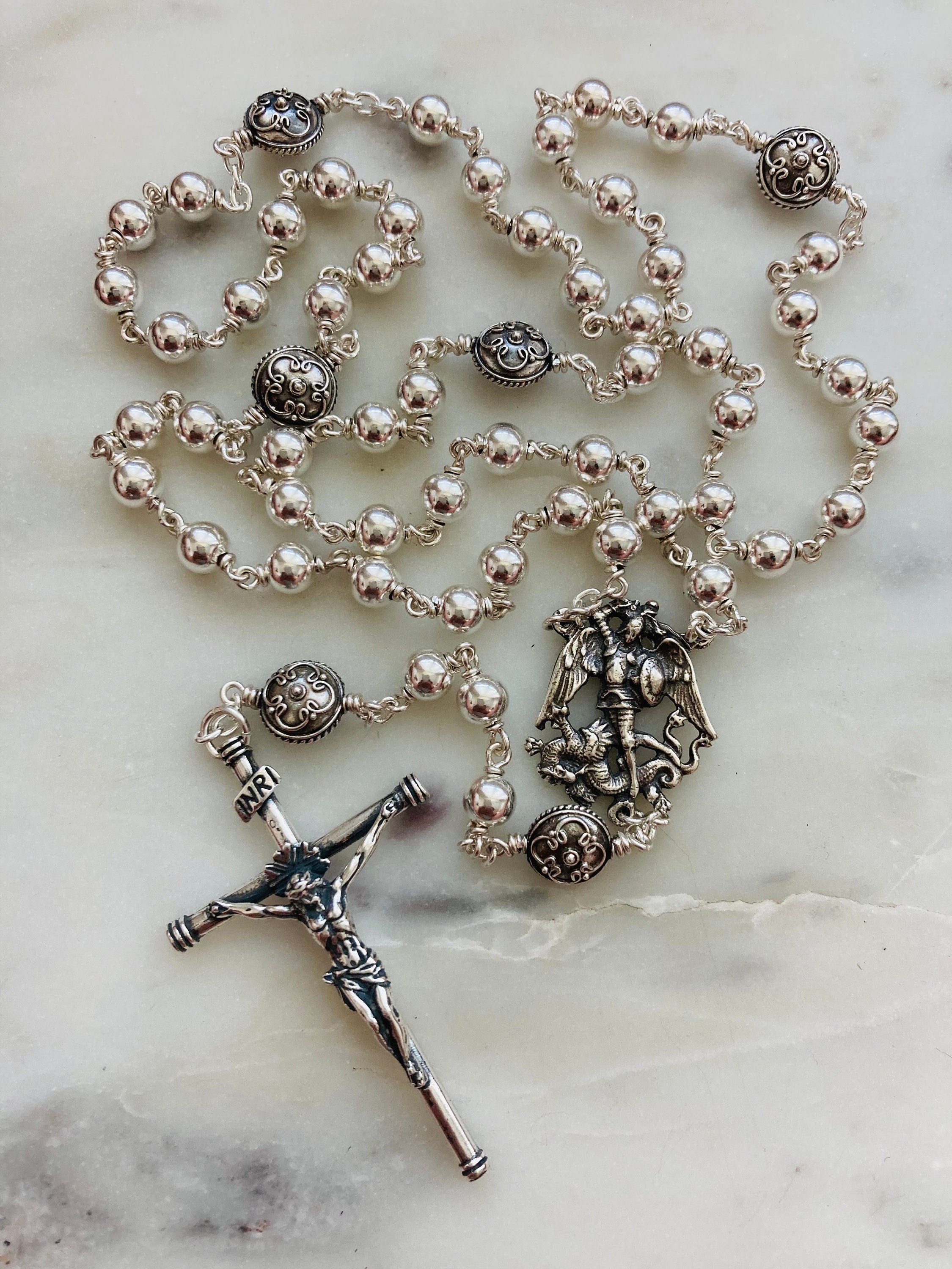 Vintage 2024 sterling silver rosaries