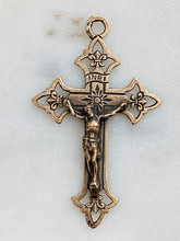 Load image into Gallery viewer, Crucifix -  Bronze - 739 CeCeAgnes Rosary Parts
