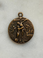 Load image into Gallery viewer, Good Peace Medal -  Bronze - 1100 CeCeAgnes Rosary Parts
