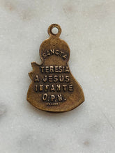 Load image into Gallery viewer, Sancta Teresia Medal -  Bronze - 434 CeCeAgnes Rosary Parts
