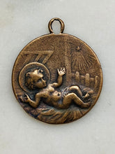 Load image into Gallery viewer, Baby Jesus Medal -  Bronze - 791 CeCeAgnes Rosary Parts
