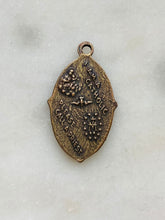 Load image into Gallery viewer, Medal with Crucifix - Bronze  - Antique Reproduction 245 -  CeCeAgnes Rosary Parts
