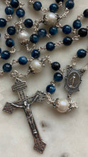 Load image into Gallery viewer, Beautiful Blue Kyanite Sterling Silver Rosary
