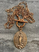 Load image into Gallery viewer, Stella Maris Solid Bronze Necklace

