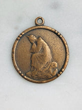 Load image into Gallery viewer, Our Lady of Salette Medal: 1098 Bronze Antique Reproduction
