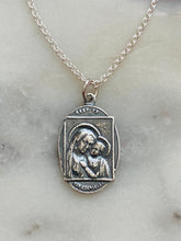 Load image into Gallery viewer, Sterling Silver Our Lady of Good Counsel Necklace
