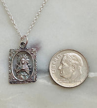 Load image into Gallery viewer, Sterling Silver Our Lady of Sorrows Necklace
