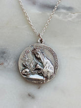 Load image into Gallery viewer, Sterling Silver Saint Catherine of Siena Necklace
