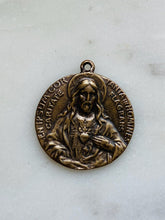 Load image into Gallery viewer, Our Lady of Mount Carmel Medal: 537 Bronze Antique Reproduction (1 inch)
