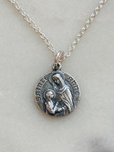 Load image into Gallery viewer, Sterling Silver Saint Ann Necklace
