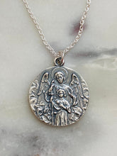 Load image into Gallery viewer, Sterling Silver Guardian Angel Necklace
