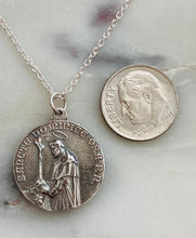 Load image into Gallery viewer, Sterling Silver Saint Dominic Necklace
